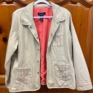 Denim & Co. Woman’s Cotton Jacket Size XL